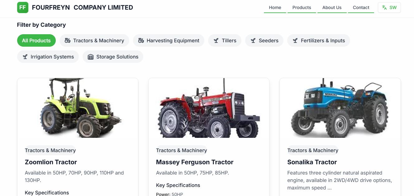 FourFreyn Farm Implements